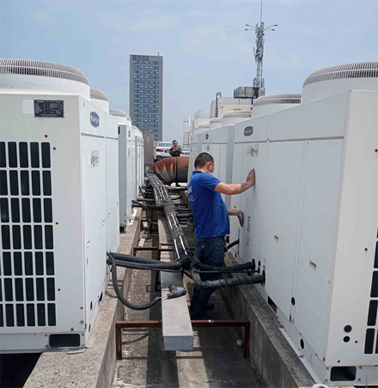 藁城中央空调制热和不制冷系统维修方法